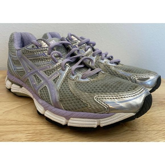 Asics Womens US 9 GT-2000 Running Shoes Silver - Picture 2 of 12